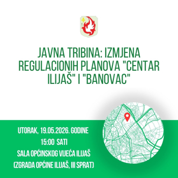 Javna tribina: Izmjena regulacionih planova 